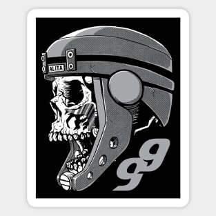 Motorball Skull 99 Magnet